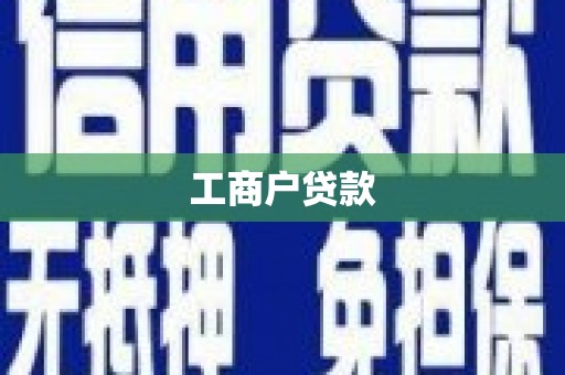 茂林工商户贷款