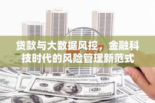 茂林贷款与大数据风控，金融科技时代的风险管理新范式