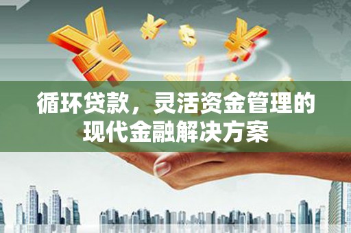 茂林循环贷款，灵活资金管理的现代金融解决方案