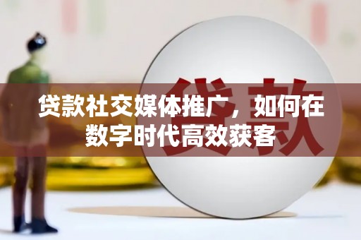 茂林贷款社交媒体推广，如何在数字时代高效获客