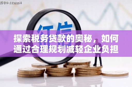 茂林探索税务贷款的奥秘，如何通过合理规划减轻企业负担