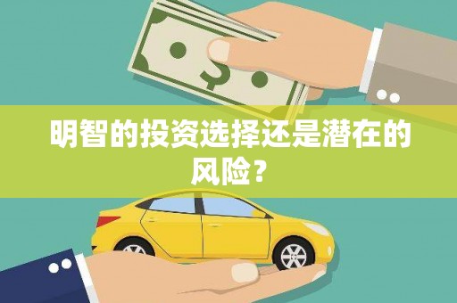 茂林明智的投资选择还是潜在的风险？