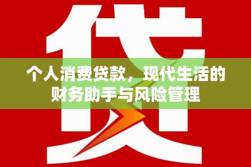 茂林个人消费贷款，现代生活的财务助手与风险管理