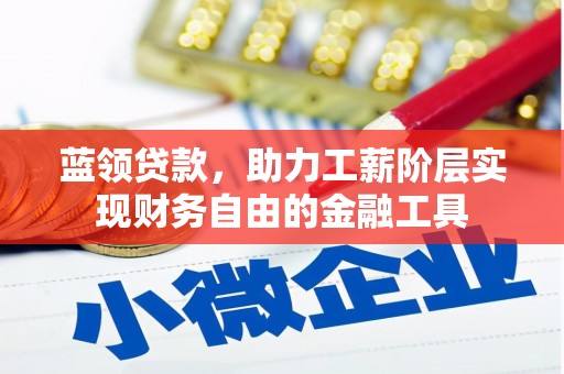 茂林蓝领贷款，助力工薪阶层实现财务自由的金融工具