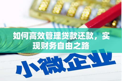 茂林如何高效管理贷款还款，实现财务自由之路