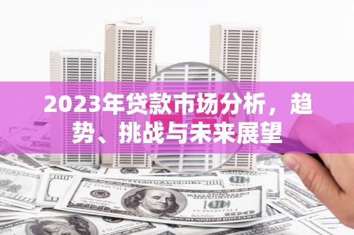 茂林2023年贷款市场分析，趋势、挑战与未来展望
