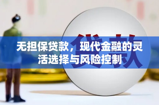 茂林无担保贷款，现代金融的灵活选择与风险控制