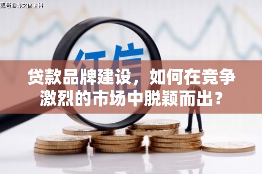 茂林贷款品牌建设，如何在竞争激烈的市场中脱颖而出？