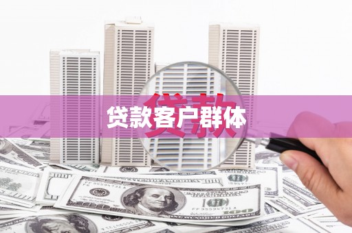 茂林贷款客户群体