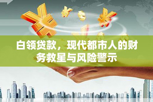茂林白领贷款，现代都市人的财务救星与风险警示
