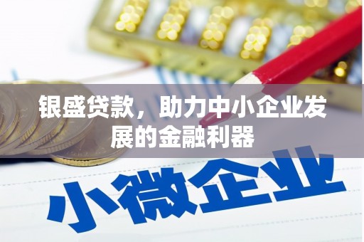 茂林银盛贷款，助力中小企业发展的金融利器