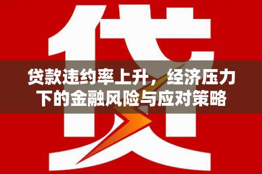 茂林贷款违约率上升，经济压力下的金融风险与应对策略