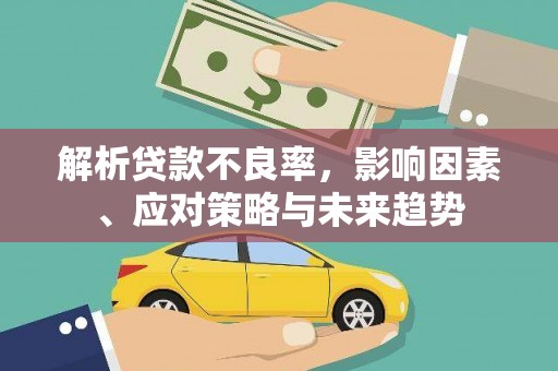 茂林解析贷款不良率，影响因素、应对策略与未来趋势