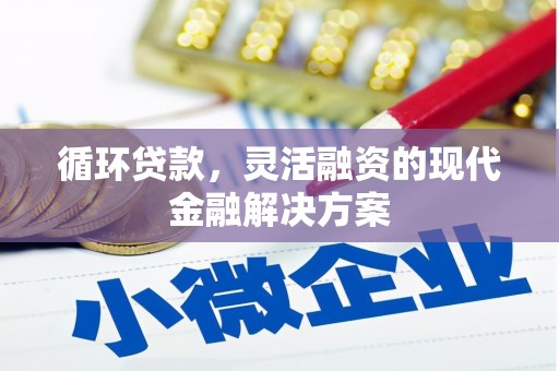 茂林循环贷款，灵活融资的现代金融解决方案
