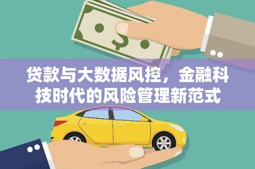 茂林贷款与大数据风控，金融科技时代的风险管理新范式