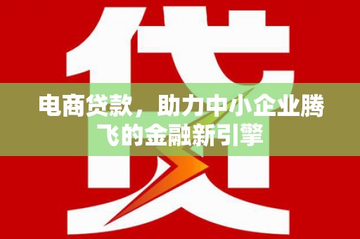 茂林电商贷款，助力中小企业腾飞的金融新引擎