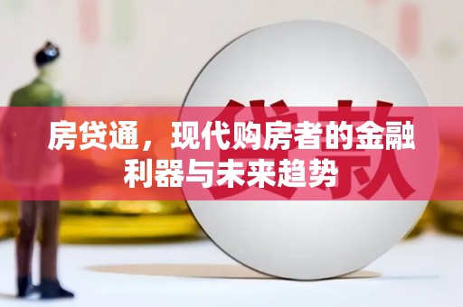 茂林房贷通，现代购房者的金融利器与未来趋势