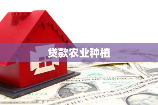 茂林贷款农业种植