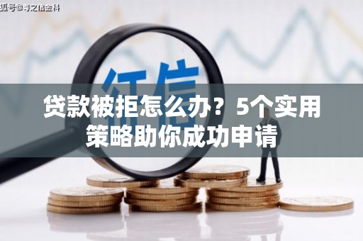 茂林贷款被拒怎么办？5个实用策略助你成功申请
