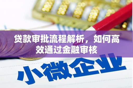 茂林贷款审批流程解析，如何高效通过金融审核
