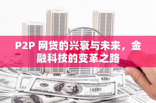 茂林P2P 网贷的兴衰与未来，金融科技的变革之路