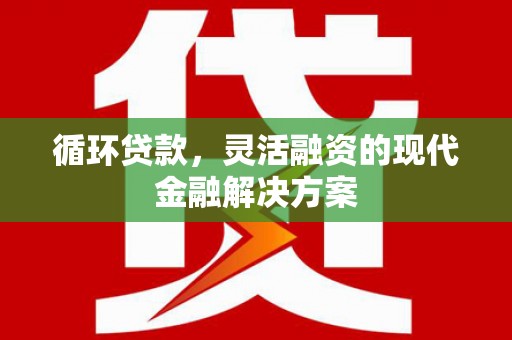 茂林循环贷款，灵活融资的现代金融解决方案