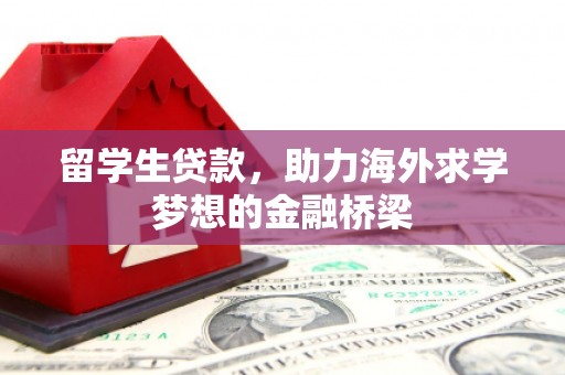 茂林留学生贷款，助力海外求学梦想的金融桥梁