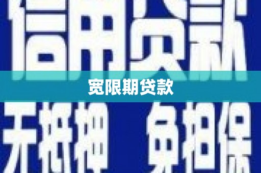 茂林宽限期贷款