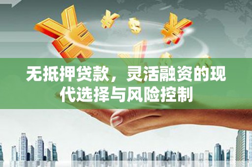 茂林无抵押贷款，灵活融资的现代选择与风险控制