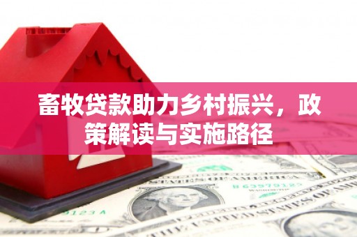 茂林畜牧贷款助力乡村振兴，政策解读与实施路径