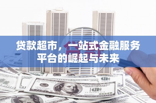 茂林贷款超市，一站式金融服务平台的崛起与未来