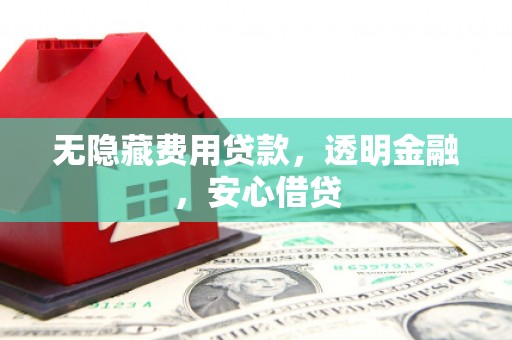 茂林无隐藏费用贷款，透明金融，安心借贷