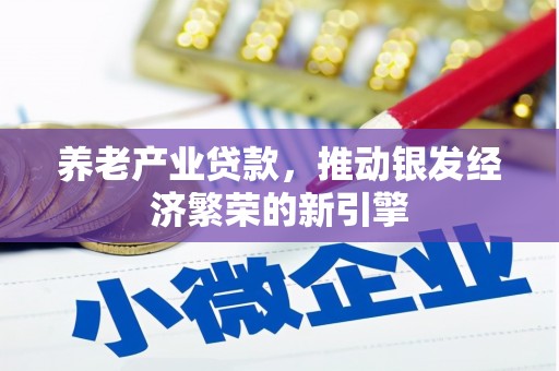 茂林养老产业贷款，推动银发经济繁荣的新引擎