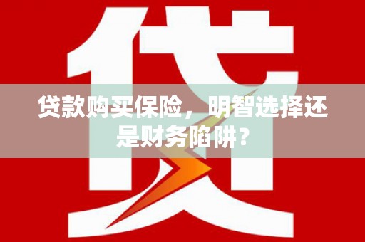 茂林贷款购买保险，明智选择还是财务陷阱？