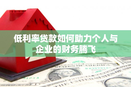 茂林低利率贷款如何助力个人与企业的财务腾飞