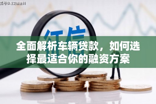 茂林全面解析车辆贷款，如何选择最适合你的融资方案