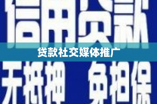 茂林贷款社交媒体推广