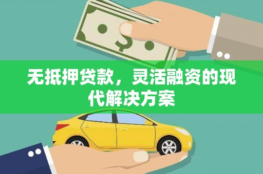 茂林无抵押贷款，灵活融资的现代解决方案