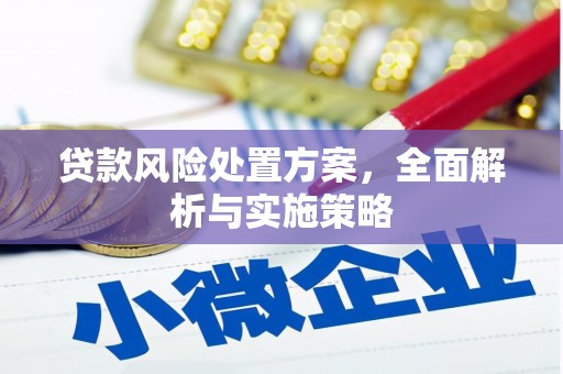 茂林贷款风险处置方案，全面解析与实施策略