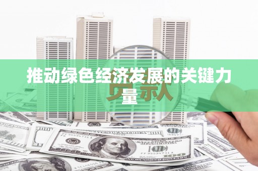 茂林推动绿色经济发展的关键力量