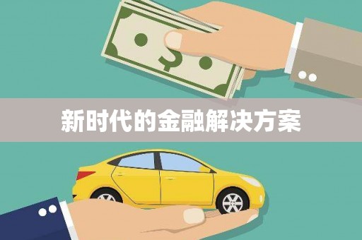 茂林新时代的金融解决方案